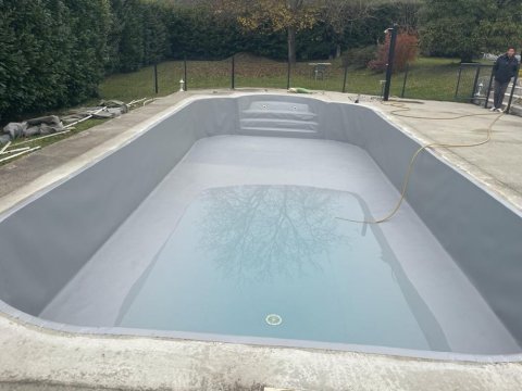 ALKORPLAN 2000 PVC ARME GRIS piscine grise revetement 