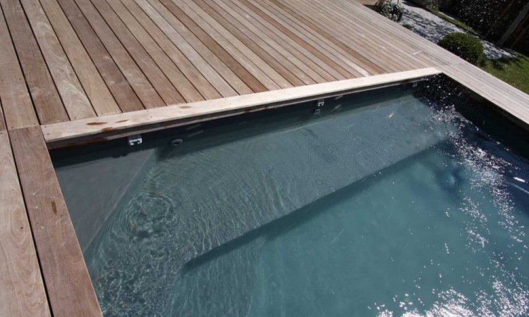 Couleurs PVC armée pour piscine - Anthracite  