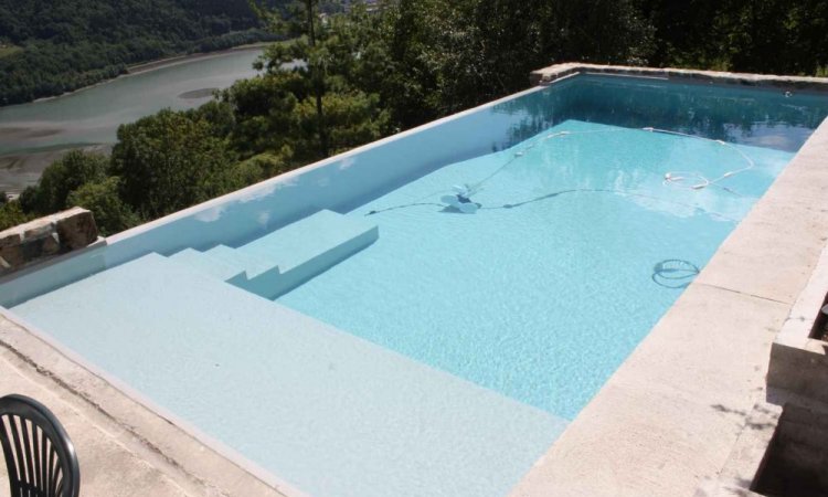 Couleurs PVC armée pour piscine - Gris 